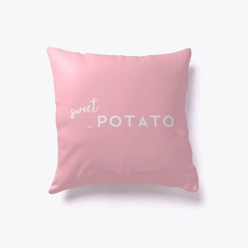  Pillow - White Text